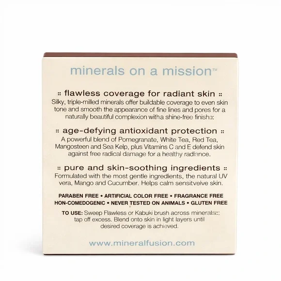 Mineral Fusion Pressed Powder Foundation - Olive 2- NEW IN BOX - Picture 6 of 6